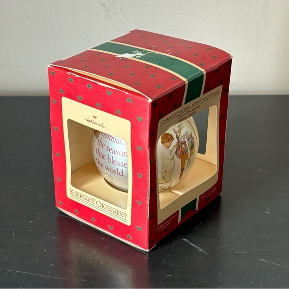 $5 ADD ON NEW Norman Rockwell Scenes Hallmark Christmas Ornament - Picture 6 of 6